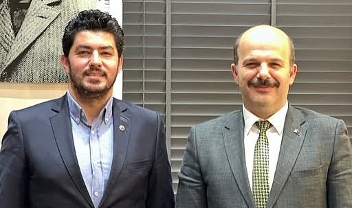 Başkan Gürel’den Başkan Lapanta'ya ziyaret