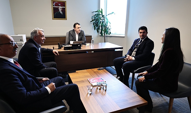 Başkan Gürel’den İBB Mahalli İdareler Koordinatörü Kemal Aydın’a ziyaret