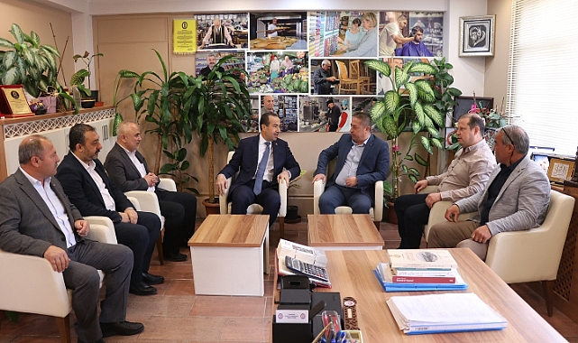 Başkan Özcan, AK Parti heyetini ağırladı