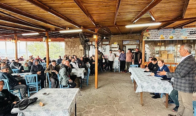 Behramkale Köyü'nde halk toplantısı gerçekleştirildi