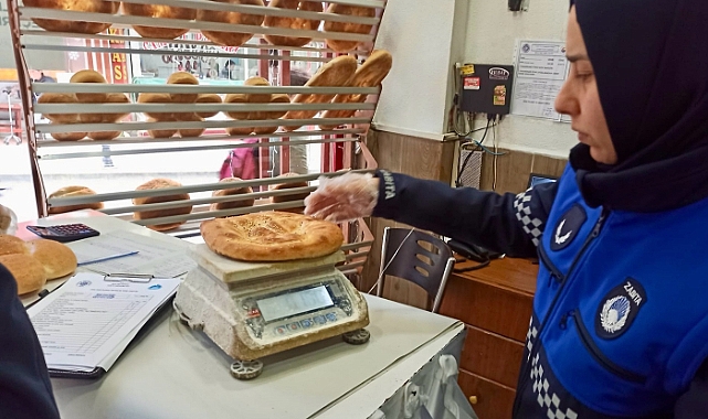 Biga'da fırınlara Ramazan denetimi