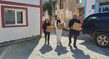 Bozcaada Belediyesi’nden Gıda Kolisi Yardımı
