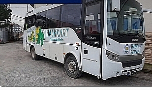 Bozcaada'da  Halk Kart Servis Otobüsü için yeni düzenleme