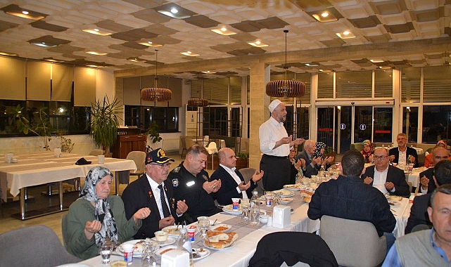 Çan’da Şehit Aileleri ve Gaziler İftar programında buluştu