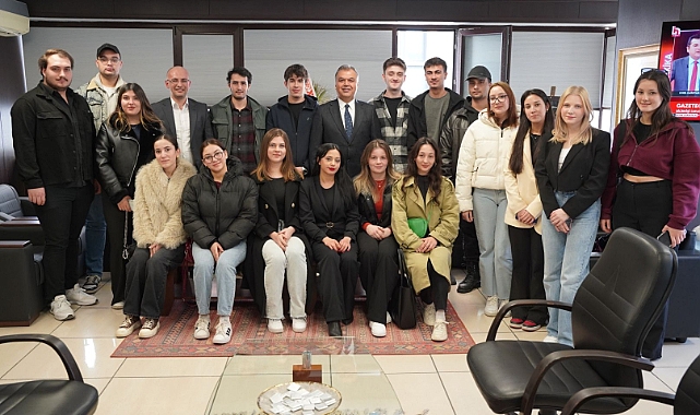 Çan MYO Muhasebe ve Vergi Bölümü Öğrencileri Belediyeyi ziyaret etti
