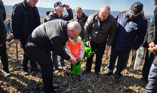 Çanakkale’de 4 bin fidan toprakla buluştu