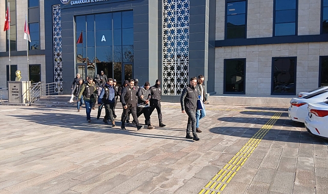 Çanakkale'de nitelikli dolandırıcılık operasyonu: 6 şüpheli yakalandı