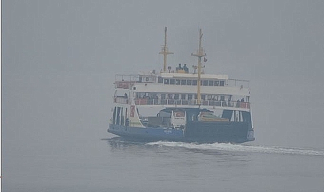 Çanakkale deniz ulaşımında sefer iptalleri