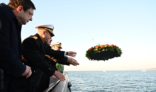 Çanakkale Savaşlarının 110. Yılında Nusret Mayın Gemisi İçin Tören Düzenlendi