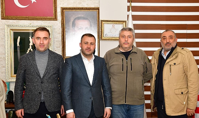 Çanakkale Şehit ve Gaziler Derneği'nden Başkan Yüksel'e ziyaret