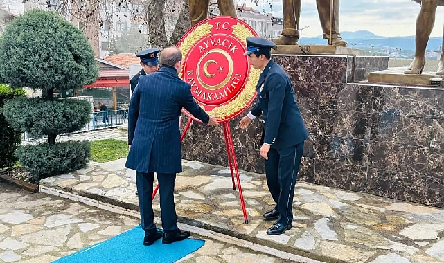 Çanakkale Zaferi Ayvacık’ta törenle anıldı