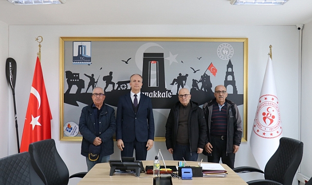 ÇATUD Yönetiminden Gençlik ve Spor İl Müdürü Ömer Kalkan’a Ziyaret