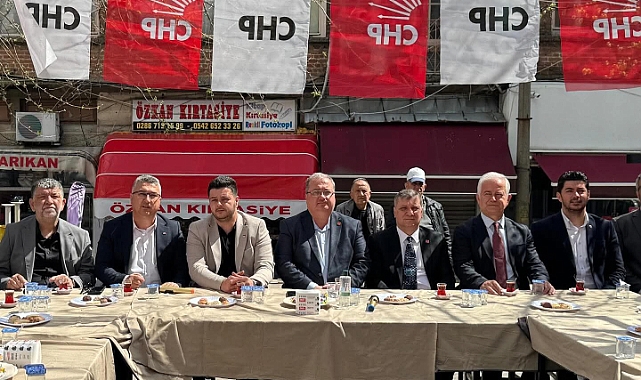 CHP Ayvacık İlçe Örgütü'nden Bayramlaşma Buluşması