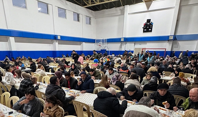 Dalyan Mahallesi'nde iftar programı