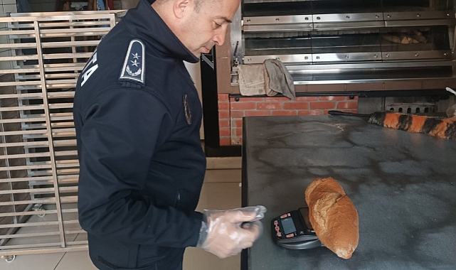 Eceabat'ta fırınlar denetlendi