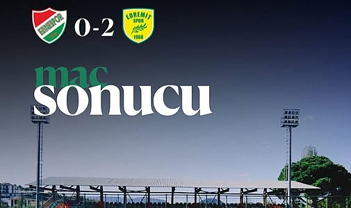 Ezinespor sahasında yenildi