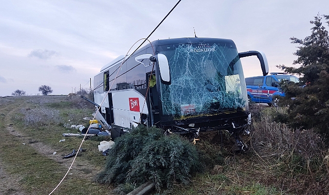 Gelibolu’daki otobüs kazasında yaralı sayısı 40’a yükseldi
