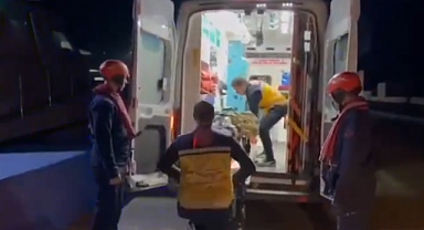 Gökçeada'da tıbbi tahliye