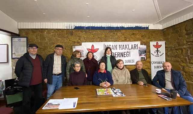 İHD Çanakkale Şubesi'nden Nimet Tanrıkulu'ya özgürlük çağrısı