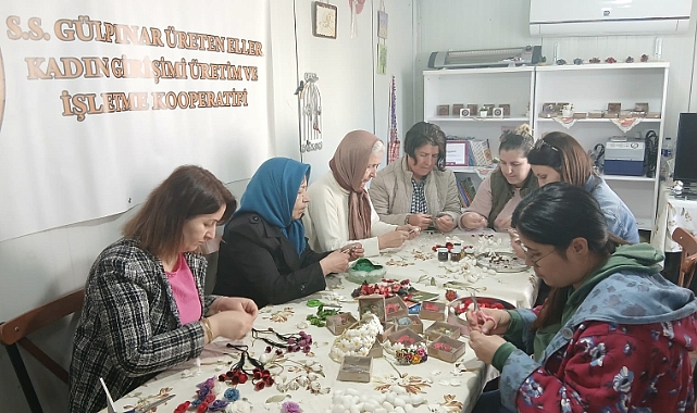İpek Böceği Kozası sanata dönüşüyor
