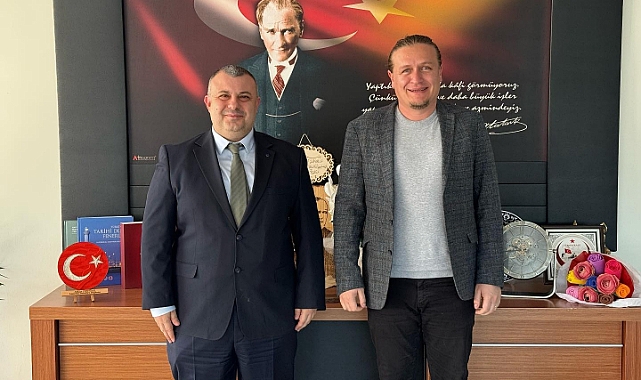 İsmail Burak Doğan'dan Atilla Öztürk'e ziyaret