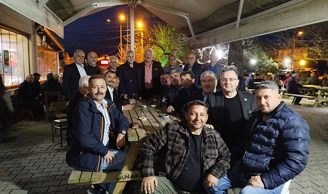 İYİ Parti Heyeti Gökçalı Köyü'ndeki iftara katıldı