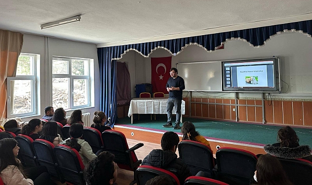 Kalkım Çok Programlı Anadolu Lisesi'nde Küçükbaş Hayvan Yetiştiriciliği konuşuldu