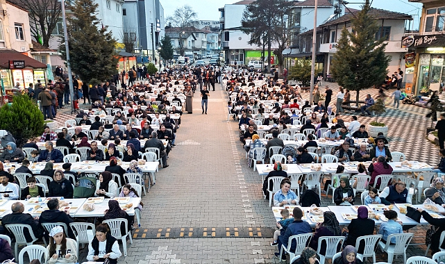 Kalkım'da gönül sofrası kuruldu