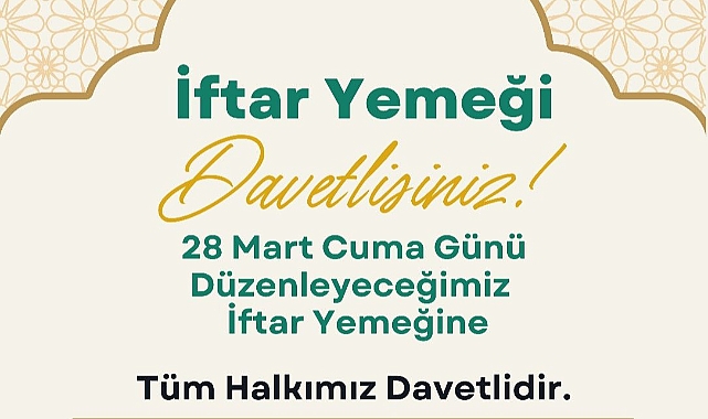 Kalkım'da iftar programı