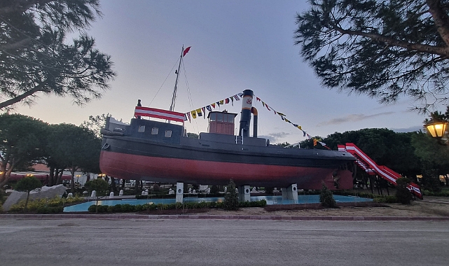 “Kartal İstimbotu” Çanakkale Deniz Müzesi’nde sergilenmeye başlandı