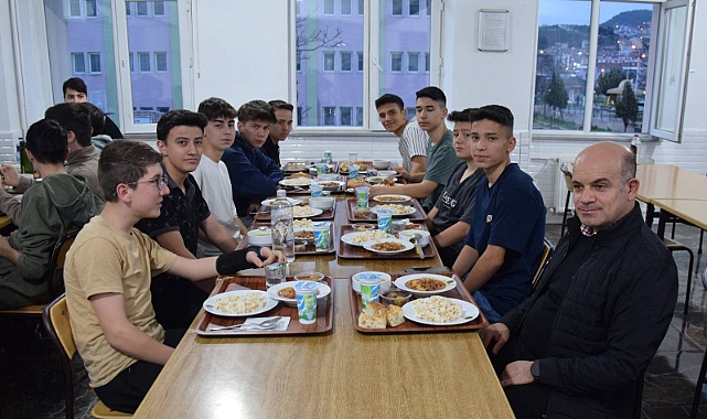 Kaymakam Nebioğlu, Çan Fen Lisesi öğrencileriyle buluştu
