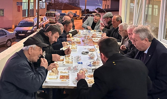 Kocaveli Köyü'nde iftar programı