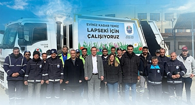 Lapseki Belediyesi çöp toplama hizmetini kendi bünyesine aldı