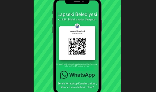 Lapseki Belediyesi'nden yeni iletişim kanalı