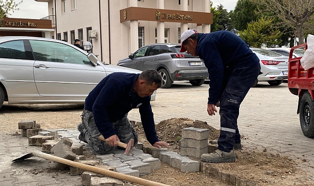Lapseki'de çevre çalışması sürüyor