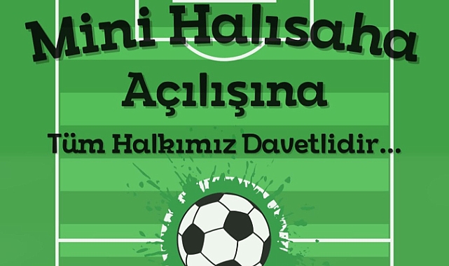 Lapseki’de Mini Halı Saha açılıyor