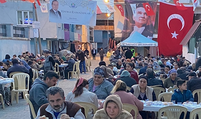 Lapseki Şen Mahalle'de gönül sofrası