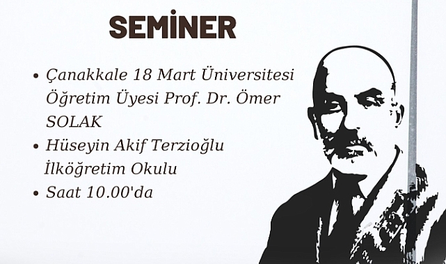 Mehmet Akif Ersoy anılacak.