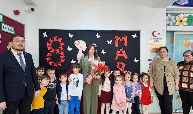 Millî Eğitim Müdürü Mine Hayta’dan 23 Nisan Anaokulu’na ziyaret