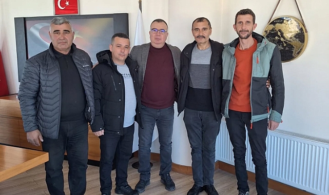 Muhtar Osman Kıran'dan Başkan Arslan'a ziyaret