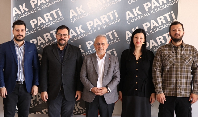Onur Sinan Türkmen'den İl Başkanı Göktürk'e ziyaret