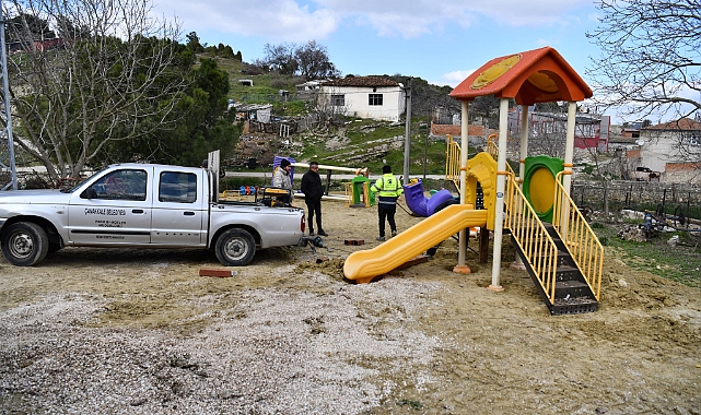 Sarıcaeli Köyü'ne yeni çocuk parkı