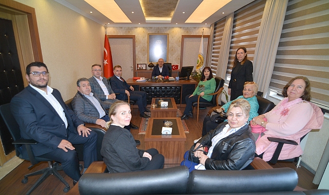 Şehit Aileleri ve Gazilerden Orman Bölge Müdürü Enver Demirci'ye ziyaret