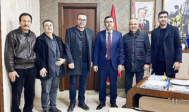 Su Ürünleri Kooperatiflerinden Çanakkale İl Tarım ve Orman Müdürü Ergün Demirhan'a ziyaret