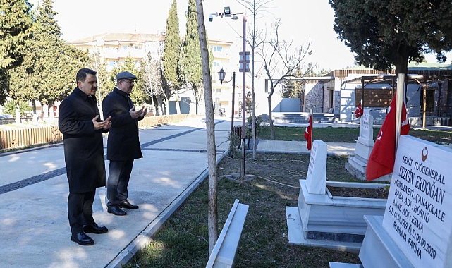Vali Ömer Toraman’dan Hastane Bayırı Şehitliği’ne ziyaret