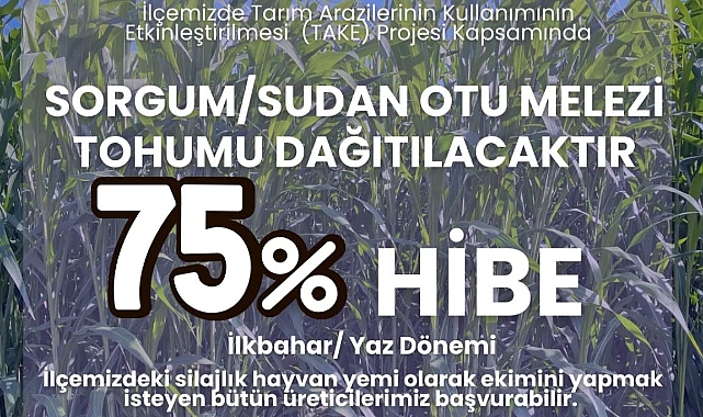 Yenice’de Çiftçilere %75 Hibeli Tohum Desteği