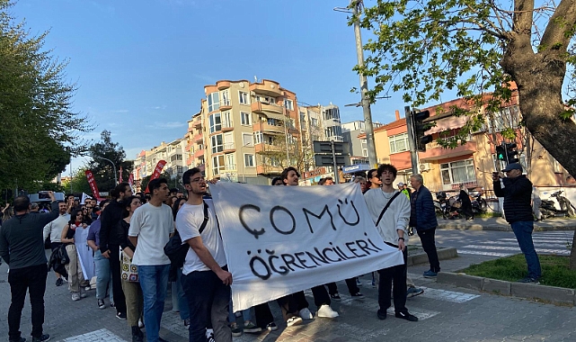 1 Mayıs Öncesi Çanakkale’de Büyük Demokrasi Yürüyüşü
