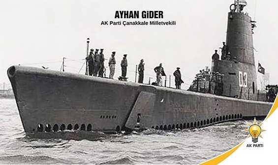 Ayhan Gider'den TCG Dumlupınar paylaşımı