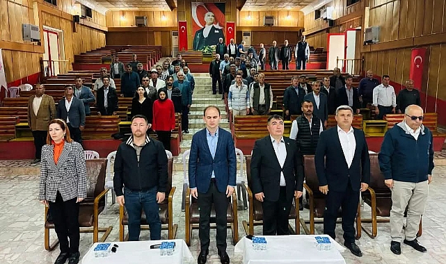 Ayvacık'ta K.H.G.B Meclisi 1. olağan toplantısı gerçekleştirildi