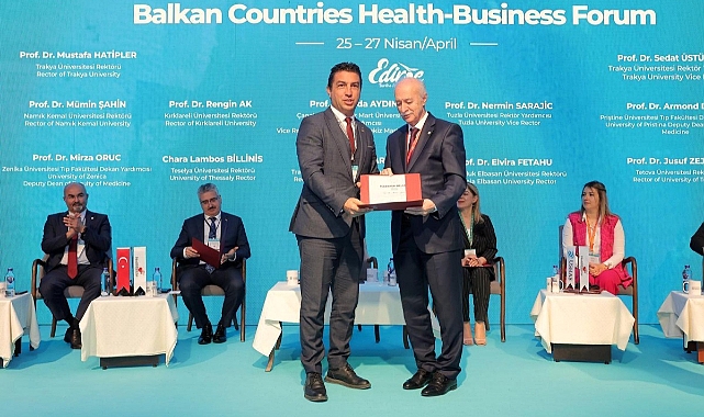 Balkan Ülkeleri Sağlık-İş Forumu Gerçekleşti: ÇOMÜ’den Prof. Dr. Arda Aydın Panelde Yer Aldı